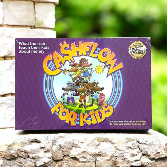 Rich Dad Poor Dad Cash Flow Board Game for Kids - Picture 1 of 2